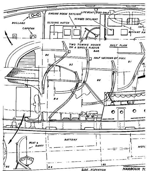 Wooden Tugboat Boat Plans