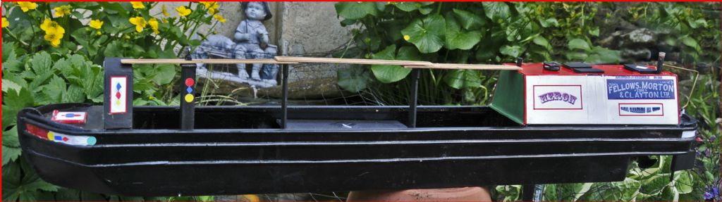 narrow boat model plans